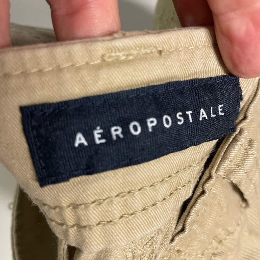 Aeropostale Kids Casual Cargo shorts- Khaki - Picture 6 of 8